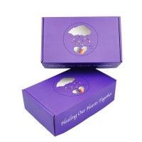 Corrugated box packaging pizza box shipping package paper folding box