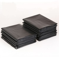LDPE/HDPE colored plastic garbage bags custom rubbish bags  Black Heavy Duty Garbage Bag