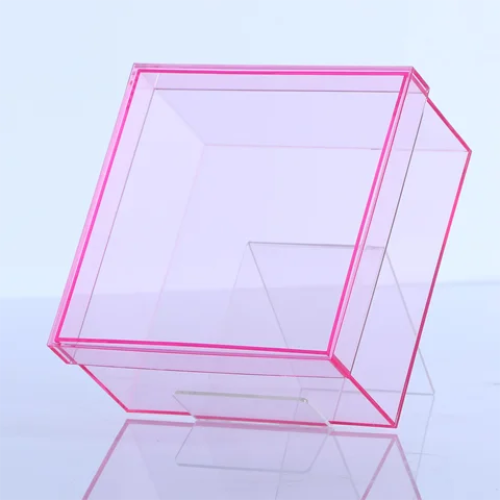 Acrylic wedding gift box  packaging box Custom Acrylic Gift Boxes Manufacturer Suppliers-Factor