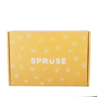 Custom Printed Color Corrugated Shipping Box with Fancy Design