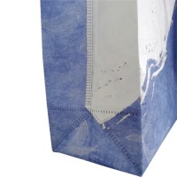 Biodegradable eco pla non woven fabric carry tote shopping bag