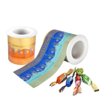 Recycled HDPE Cake Candy Chocolate Chips Coffee Tea Milk Powder Packaging Bag Food Packaging Plastic Roll Film