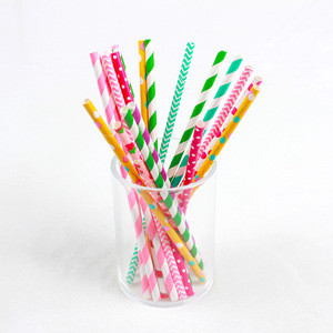 Paper Straws White Wholesale factory Colored Drinking Straws Eco friendly Biodegradable/bar accessory/disposablePaper Straws Whi
