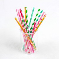 Paper Straws White Wholesale factory Colored Drinking Straws Eco friendly Biodegradable/bar accessory/disposablePaper Straws Whi
