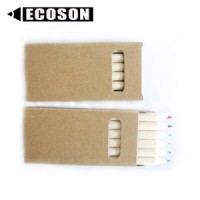 FREE SAMPLES Cheap Half Size 2-160 Color Kids Gift Stationery Set 6 Kids Colored Pencil Pack Mini Colouring Pencils in Kraft Box