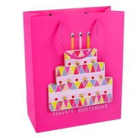 3D Cmyk Colorful Printed Custom Cheap Paper Gift Bag