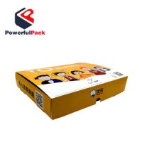 Factory Supplier Custom Logo Take Away Pizza Boxes Corrugated Paper Box