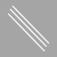 Quanhua PLA Straw 5-7 mm White Color Compostable Disposable Drinking Straw