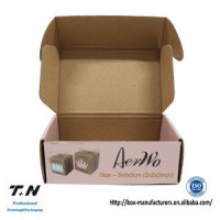 Eco-friendly whole printed custom mailing box packaging corrugated shipping box