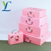 Chinese style Festival Creative Gift Box Vintage Art Kraft Box Square Bottom Carton