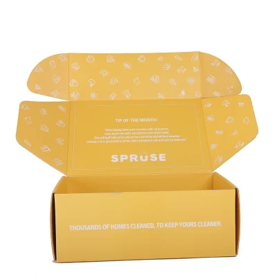 Custom Printed Color Corrugated Shipping Box with Fancy Design