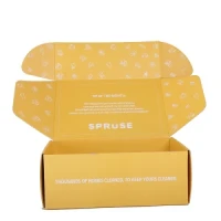 Custom Printed Color Corrugated Shipping Box with Fancy Design
