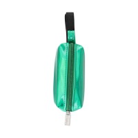 Wholesale Dog leash attachment zipper pet poop bag holder glitter leather dog waste bag dispenser (D3-3)