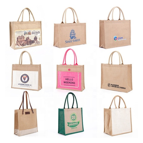 Grocery Bag Shopping Bag Eco Reusable Cloth Carrying Bags Women Beach Grocery Promotional Shopping Handbags