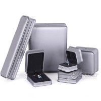 Factory Price Jewellery Box Green Multi Color Waisted PU Leather Jewelry Box Custom Logo necklace Bracelet packaging Box