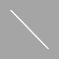 200mm Long Plastic Free PLA Straws White Color BPA-Free Disposable Compostable Straw