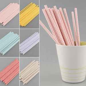 Drinking Straws Bar Accessories Type and SGS Certification party paper straws