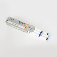 Medium point fabric marker alcohol based markers set in corrugated box